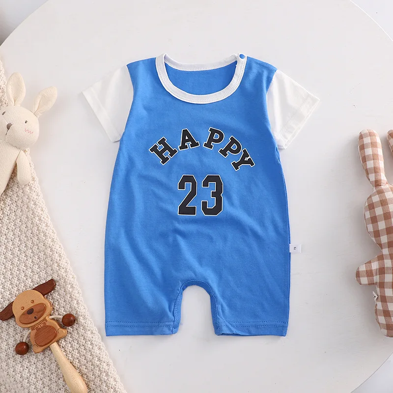 best baby bodysuits Newborn Baby Boys Girls Cartoon Short Sleeve Kids Rompers Summer 100% Cotton Infant Baby Romper Toddler Girl Jumpsuits Clothes baby bodysuit dress Baby Rompers