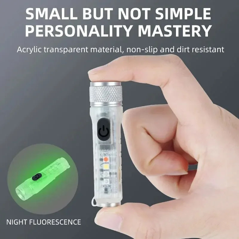 LED Flashlights Lamp Rechargeable Charging Lanterna Flashlight Work Light Ultra Powerful Torch Usb
