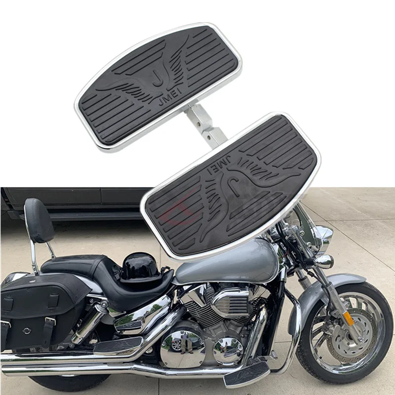 Motorcycle Adjustable Front Rear Footrests Foot Pegs Floorboards For