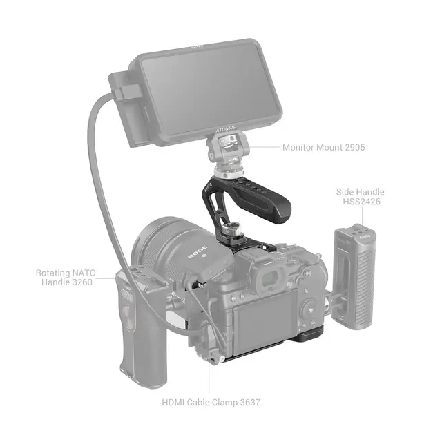 SmallRig “Black Mamba” Camera Cage Kit for Panasonic LUMIX S5 3790 