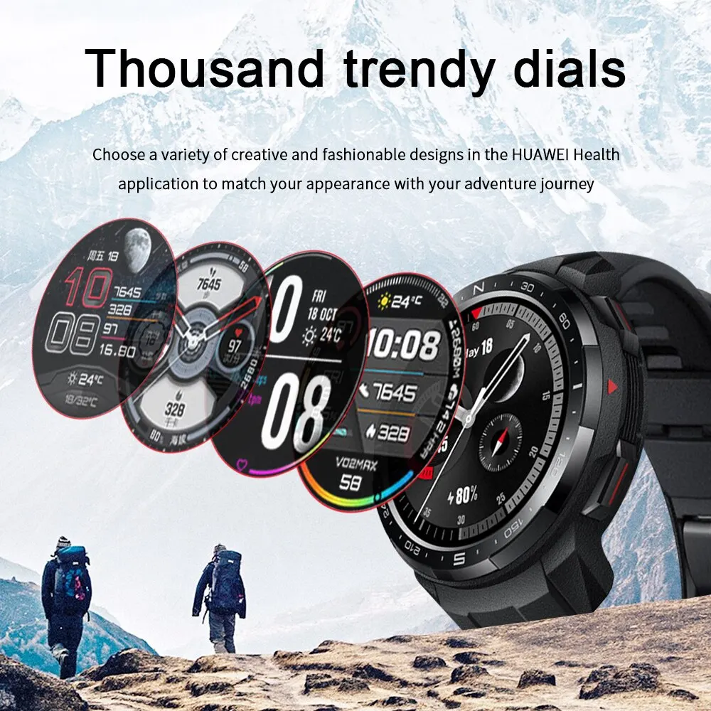 Smart watch Honor Smart Watch GS Pro 103 Sport Modes 5ATM 1.39" Screen Watch Heart Rate Monitoring GPS Smartwatch Bluetooth Call and GS 3i