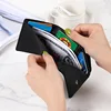New Women Wallets Short Simple Tri-fold Purses Ladies Multi-card Bags Large-capacity Anti-theft Brush Purse Famale Mini Coin Bag 5