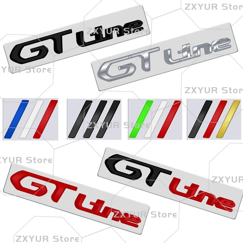 Metal Lion Claw Gt Line Emblem Car Sticker Badge Body Posteriore Tronco Decor Per Peugeot 3008 207 2008 308 306 206 208 307 408 407 508
