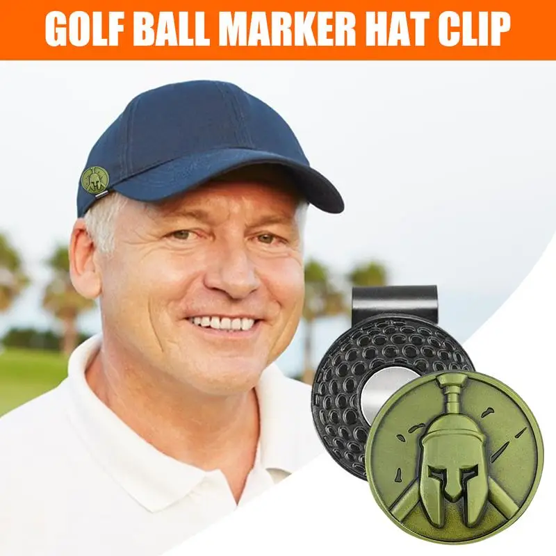Golf Ball Mark Golf Hat Clip Magnetic Hat Clip Golf Metal Golf Ball Marker Accessory