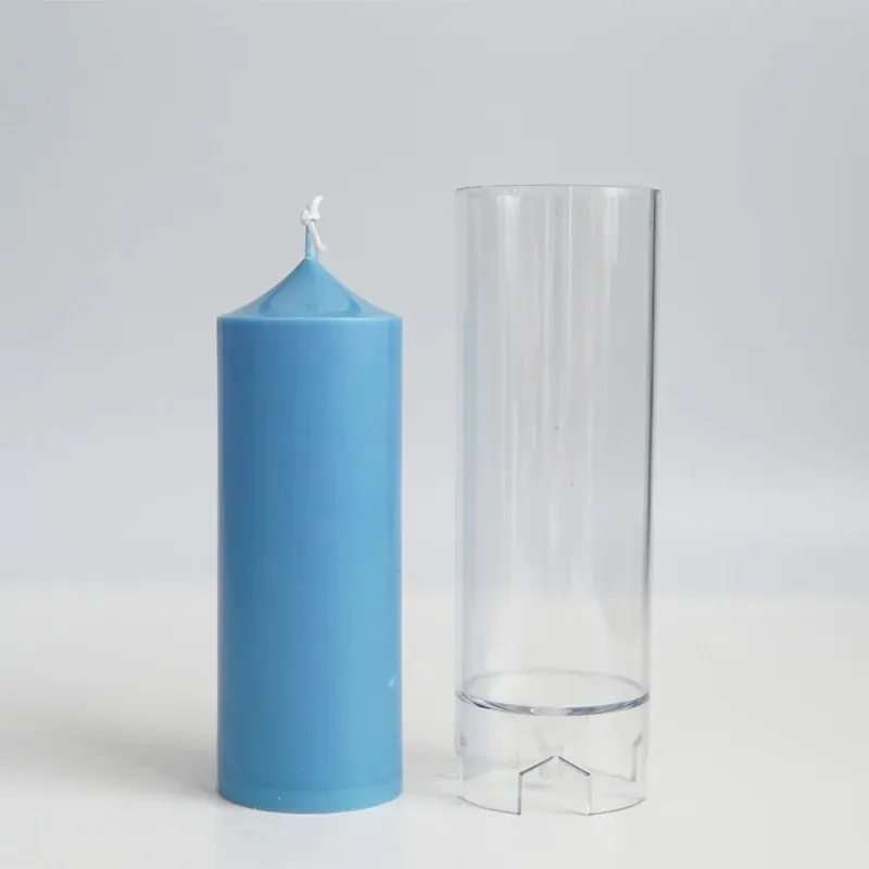 Vintage 3D Cylinder Candle Mold Kit