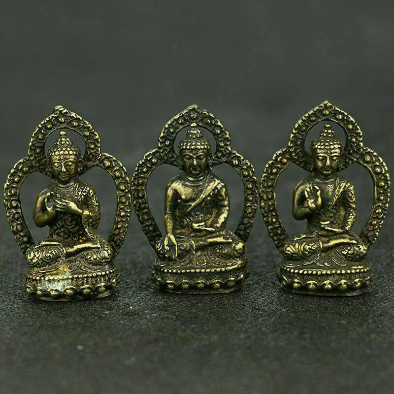 

3 шт., статуэтки, статуэтки Kwan-Yin, коллекция Будды амитха