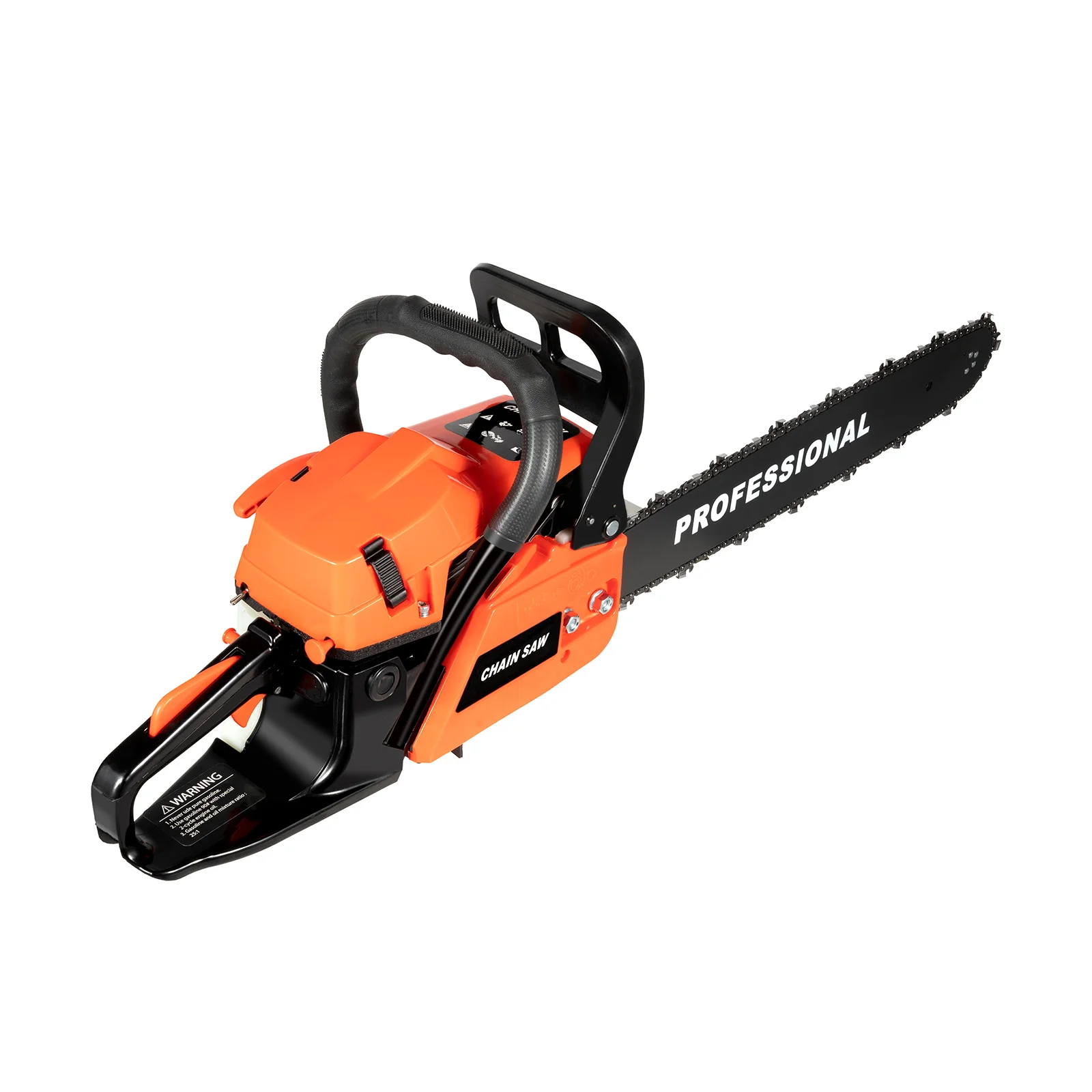 58CC 2Stroke Gasoline Chainsaw 20" Bar Powered Engine Wood Cutting Gas Chain Saw