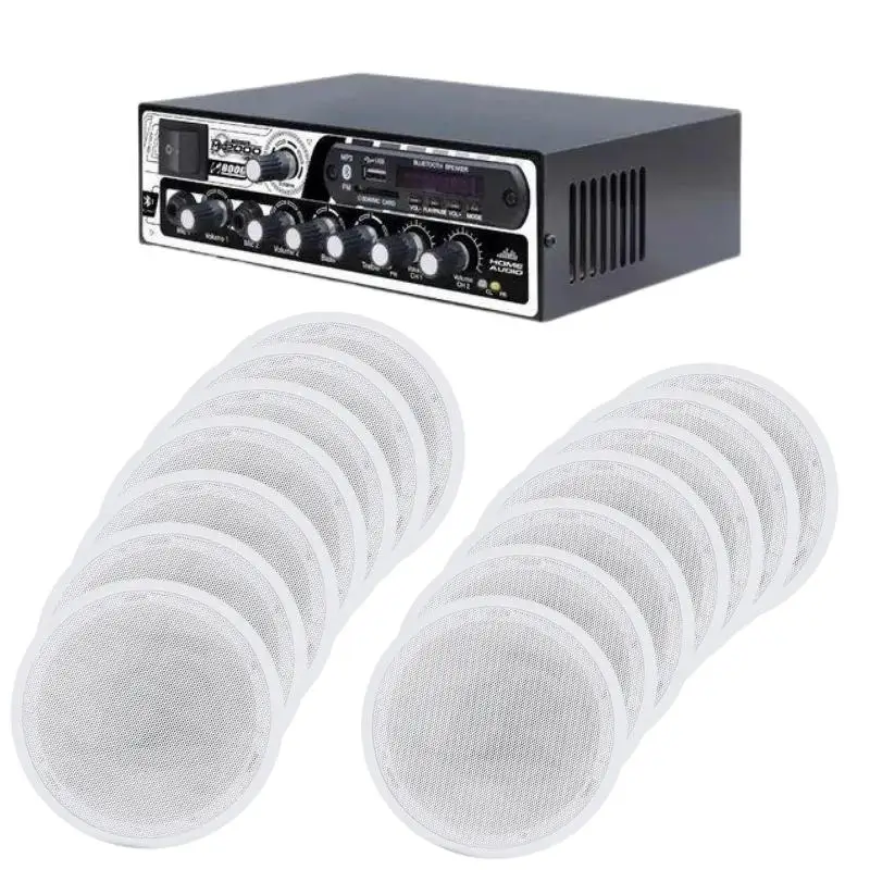 Комплект приемника звуковой среды BOOG BLUETO с 14 белыми ARANDELA | Электроника