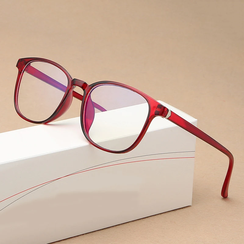 

Anti Blue Light Glasses Classical Trend Women Computer Goggles Oversized Frame Glasses Transparent Optical Spectacle Eyeglass