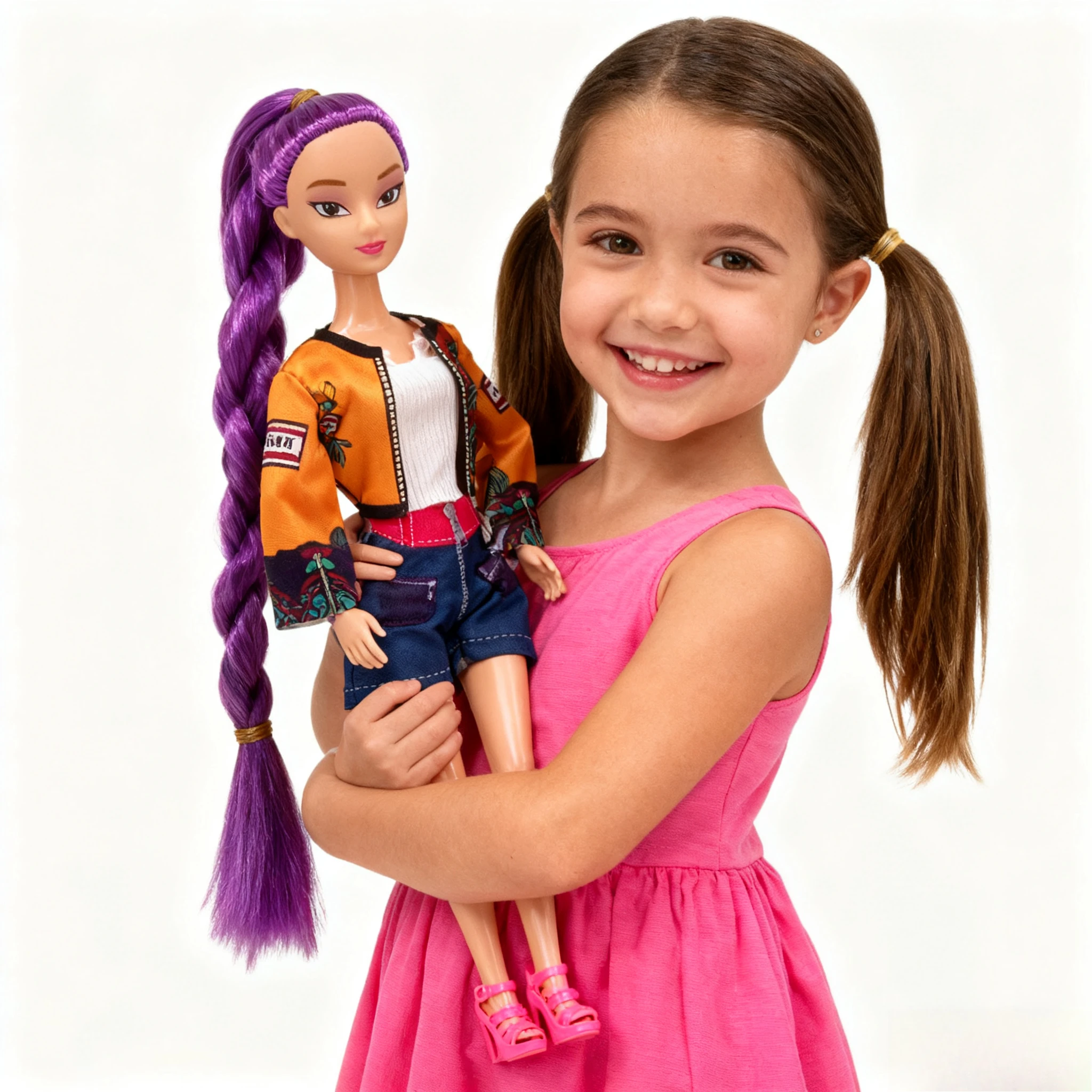 HOT Doll Toys Kpop Demon Hunters Action Figure Toy Rumi Mira Zoey Beautiful Princess Baby Girl Dolls Plastic DIY Toy for Girls 1