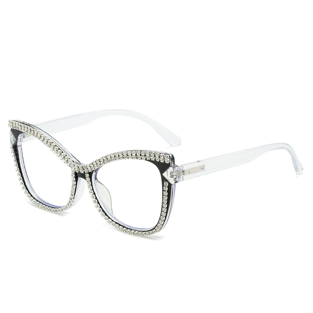 Computer Eyewear Anti Blue Light Blue Light Glasses Fashion Glasses Trendy Women's Eyewear For Office Ladies All-Day Wear