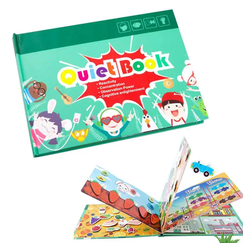 

Детские наклейки, книги, книга для детей, новые игры-головоломки для малышей, веселые игрушки, подарок, мультяшное животное, транспортное средство, торт, фрукты