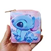 Disney Anime Lilo Stitch Cartoon Coin Bag Lovely Wallet Cartoon Pu Girl Boy Card Gchildren Clutch Children's Birthday Gifts New 3