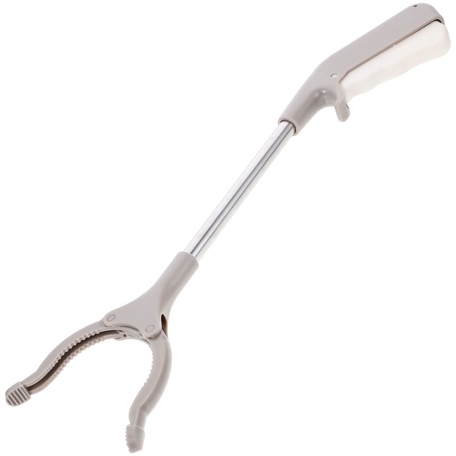 2 Pcs Stainless Steel Garbage Clip Tool Trash Picker Litter Grabber Clamps Abs Rubbish Elderly 3
