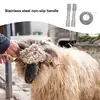Portable Wire Saw Horns Removal Hand Saw Camping Wire Saw With Handles Cattle Horn Sawing Tool for Hiking Emergency Survival 3