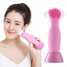 

Electric Facial Cleansing Brush Soft Silicone Facial Washing Machine Deep Pore Cleansing Exfoliating Skin Care Facial Massager