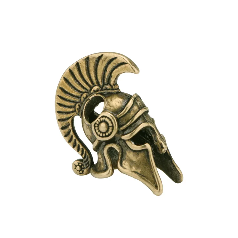 Brass Knife,Beads,EDC Tool,DIY Paracord Lanyard Pendants,Woven Rope Bracelets Accessories,Spartan Roman Warrior Helmet,paracord rope,braided paracord,paracord bracelet,paracord bracelet accessories,paracord needle set,paracord keychain,paracord accessories,outdoor knife lanyard,outdoor accessories,paracord lanyard pendants,paracord jig