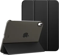 Slim Stand Hard Back Cover with Auto Wake/Sleep - iPad 9th 10.2inch (Black)