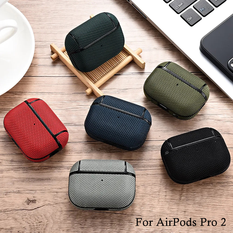 Wireless Earphone Case for Airpods Pro 2 1 3 cover For AirPods Pro Textile Cloth Protective case AntiFingerprints For Airpods 3