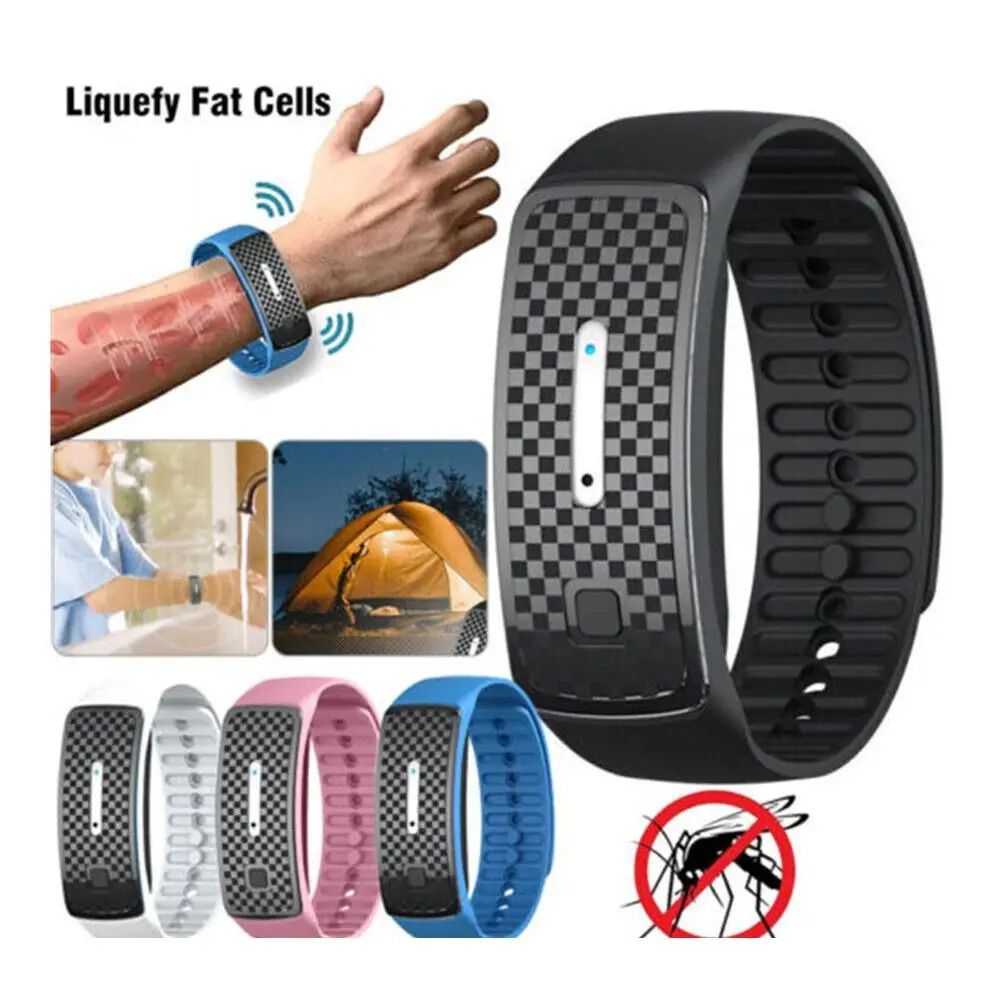 

Ultrasonic Body Shape Wristband Smart Magnetic Lymphatic Detox Bracelet Heart Rate Fitness Pedometer Wristbands