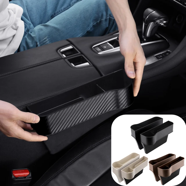 2PCS/Set Universal Auto Car Seat Gap Slit Filler Pocket Catcher Organizer  with Durable PU Leather - China Car Seat Organizer, Car Organizer