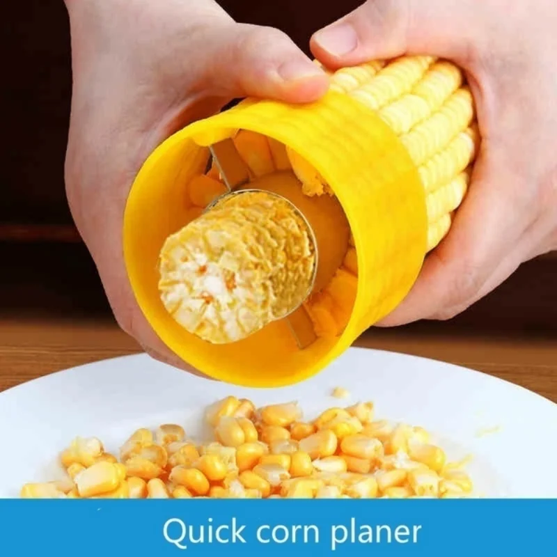 

Kitchen Gadget Stainless Steel Corn Planer Thresher Planer Corn Separator Peeler Thresher Kichen Accessories