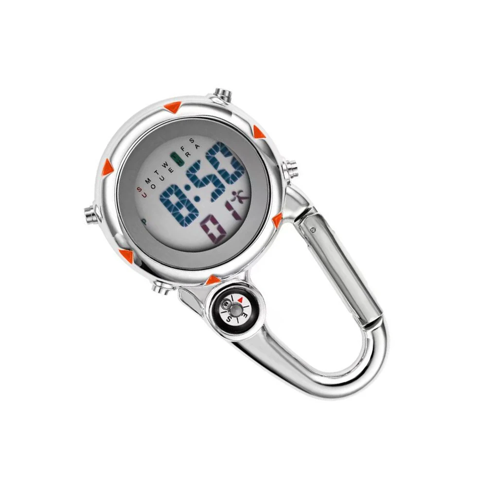 Orologio Da Infermiera Con Moschettone E Lancette Luminose - Quarzo - 5