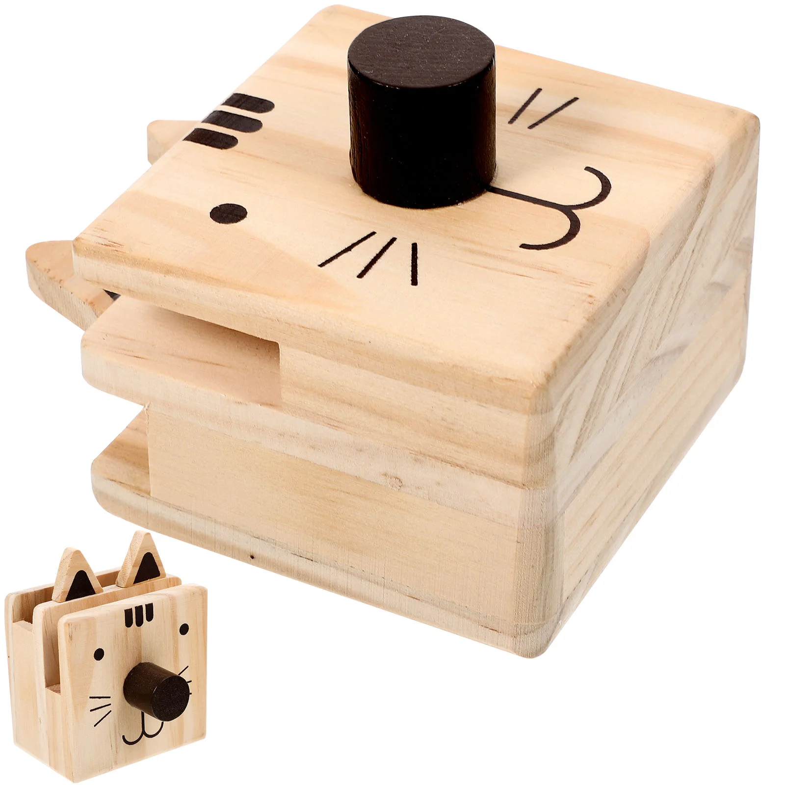 

Makeup Brush Kitten Glasses Frame Pen Cup Funny Holder Penholder Rest Stand Storage Container for Desk Pencil Students Pot