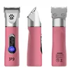 Professional Cordless Dog Grooming Clipper Heavy Duty Electric Pet Hair Trimmer Shear for Thick Coats Large Dog Shaver Scissor 2