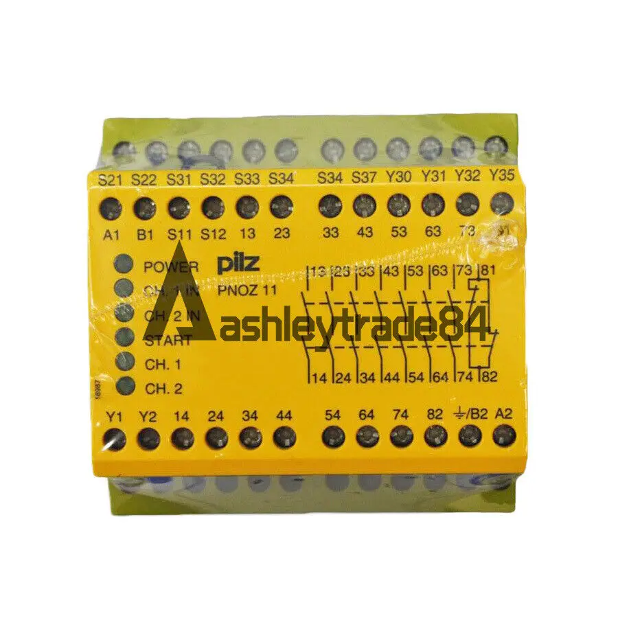 

1 шт. Новое реле безопасности PILZ 774080 PNOZ 11 24VAC 24VDC 7n/o 1n/c