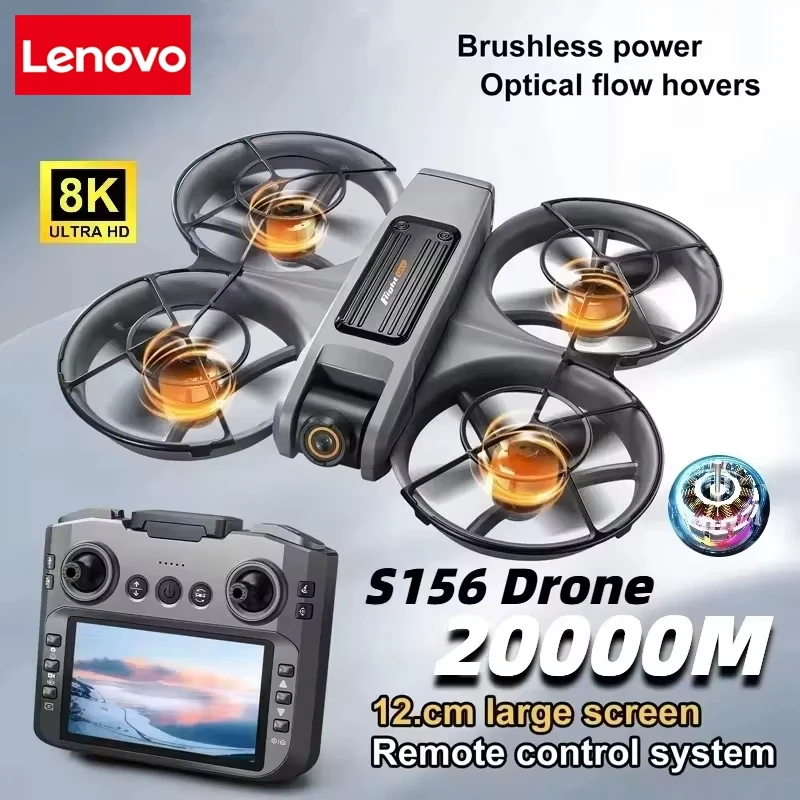 Drone S156 4K/6K/8K HD Noir avec Caméra - 149,23€