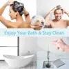 1/5/10Pcs Flower Shape Shower Drain Sink Remover Hair Filter Chain Hook Catcher Strainer Hair Snare for Bathroom Kitchen Bathtub 4