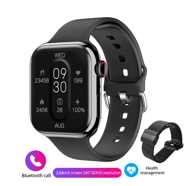 Reloj Inteligente Para Hombre y Mujer Compatible con Android iOS - Smart  Watch Series 8+ Ultra - De la Marca Benedo El Mejor modelo del 2023  Compactible con iPhone y Android