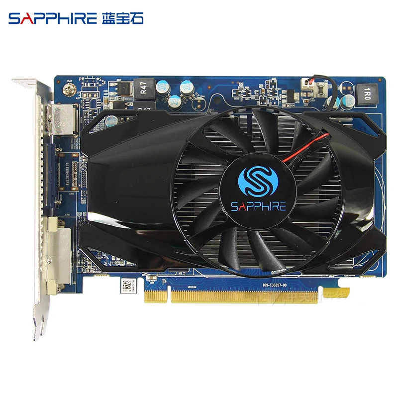 

SAPPHIRE Video Card HD 6570 1G GDDR5 128bit PCI Graphics Cards for AMD 6500 series Map Cards HD6570 настольный компьютер Used