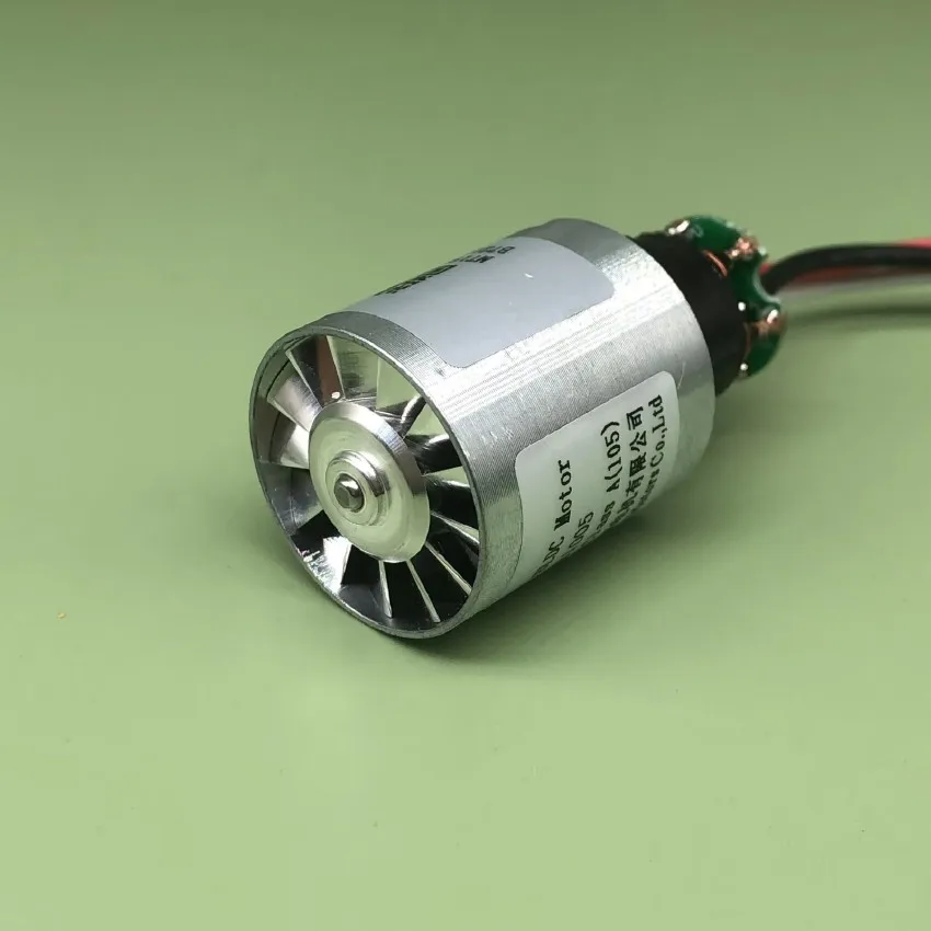 Mini 3-phase Brushless Duct Fan DC 140V-170V 130000RPM Ultra high-speed Motor Aluminum Alloy Impeller DC Variable Frequency