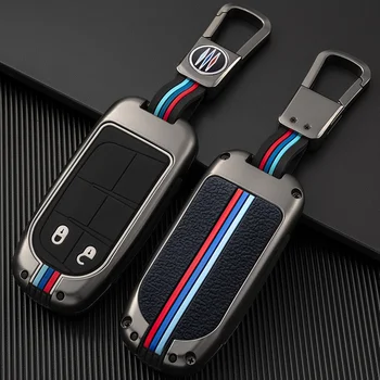 Custodia per chiave auto per Fiat Jeep per Dodge Ram 1500 caricabatterie da viaggio dardo Challenger Durango supporto accessori Shell 3 Custodia per chiave auto per Fiat Jeep per Dodge Ram 1500 caricabatterie da viaggio dardo Challenger Durango supporto accessori Shell - Custodia per chiave per auto copertura completa per Fiat Jeep per Dodge Ram 1500 caricabatterie