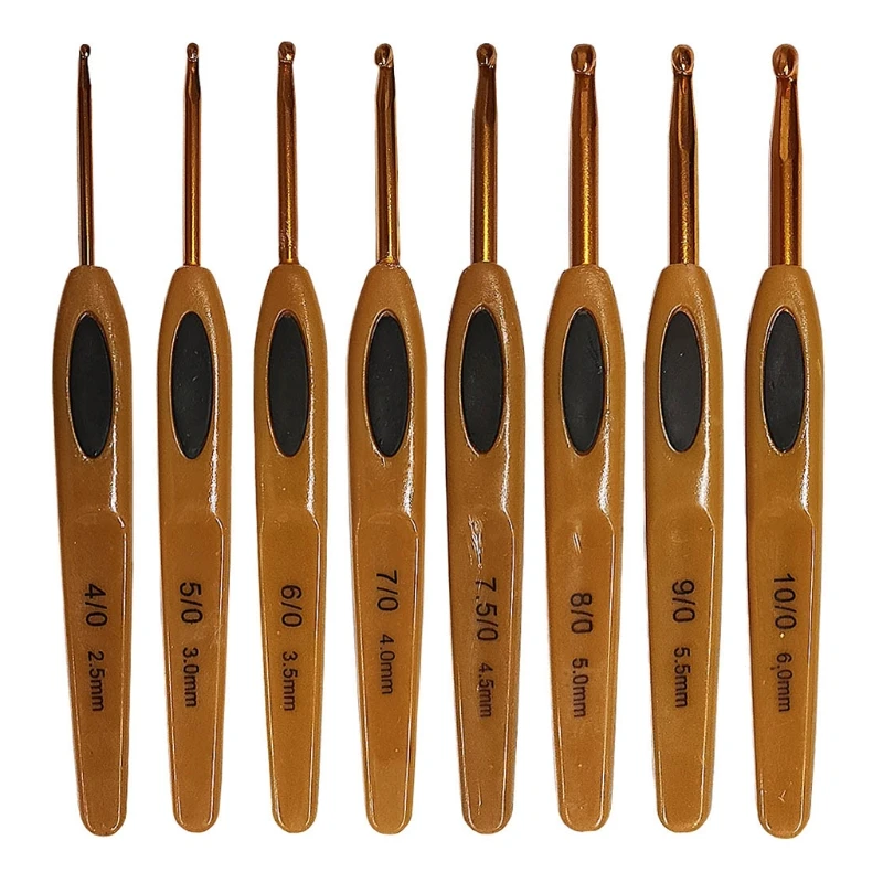 스티치 바느질 도구, 홈 뜨개질 바늘, DIY 휴대용 핸드메이드 크로셰 후크