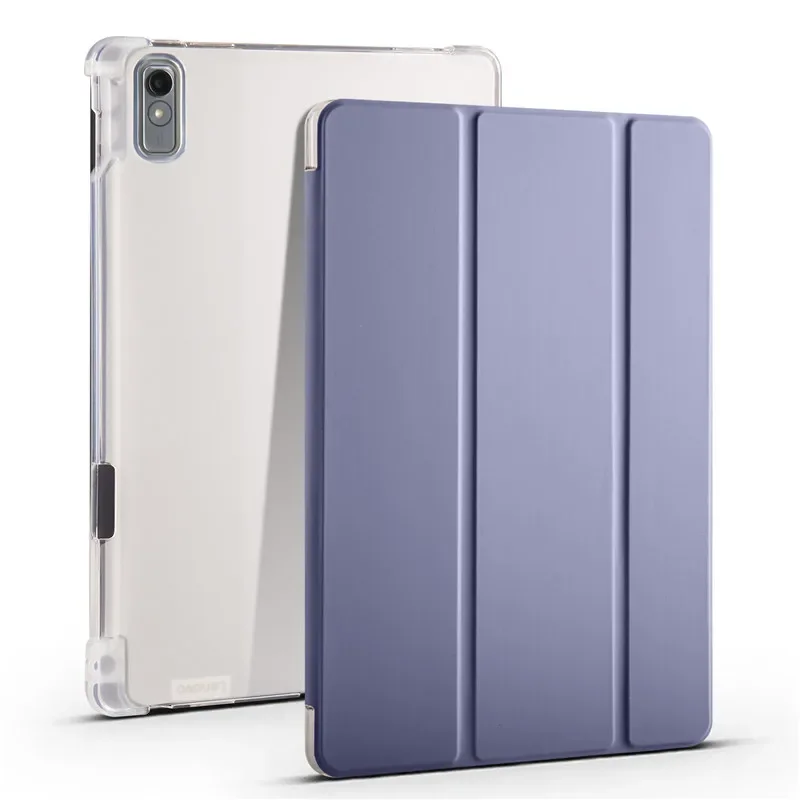 Premium PU Leather Trifold Stand Case with Pen Holder