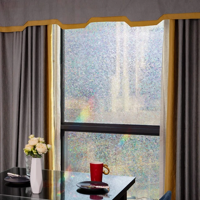 aislante termico decorativos vinilos cristal ventana 3d vinilo cristal  cristal ventana para casa pvc estatic películas de ventanas lavable auto  adhesivo pegatina ventana pegatina mampara de ducha - AliExpress