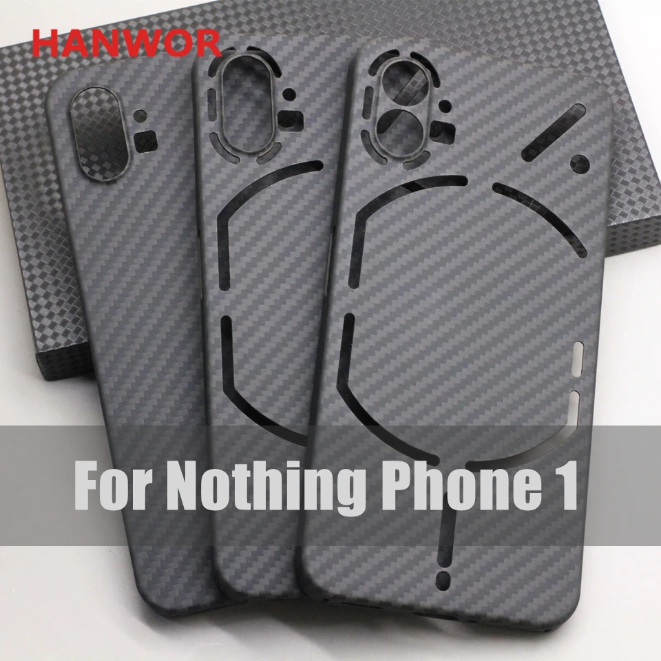 HANWORRealCarbonFiberProtectiveCaseforNothingPhone1Ultrathin