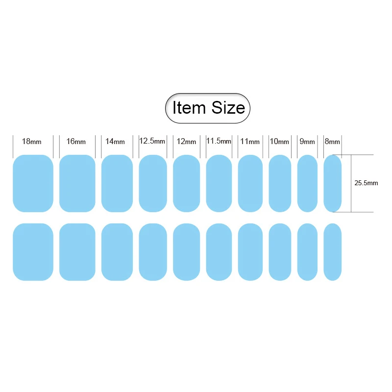 20tip Semi Cured Gel Nails Art Sliders Manicure UV LED Lamp Semi Cured Gel Design Nail Decals Waterproof Nail Sticker Decoration 6