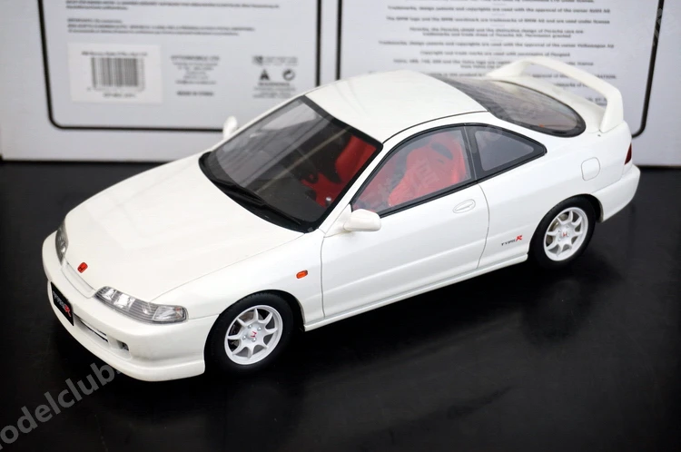 

OTTO 1:18 Integra Type R DC2 White JDM 1995 Limited to 2000 Pieces Simulation Resin Static Car Model Toys Gift