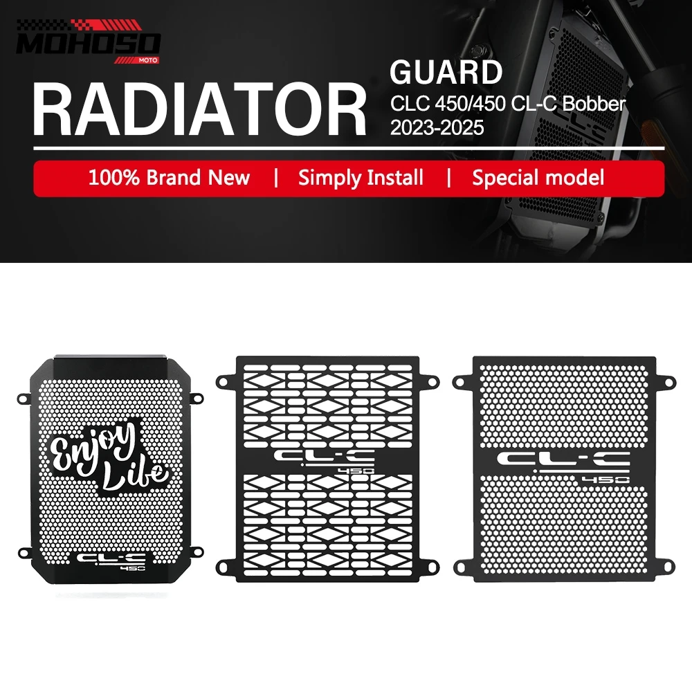 

2023 2024 2025 Motorcycle Accessories Radiator Grille Guard Cover Protector FOR CFMOTO CF MOTO 450 CL-C 450 Bobber CLC450 450CLC