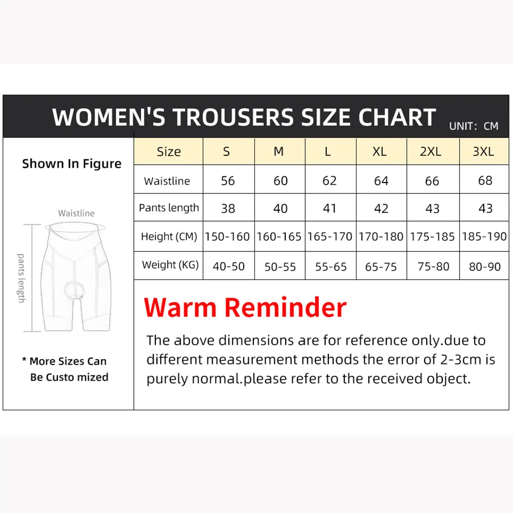 Cycling Shorts HISERWA Summer Women Cycling Shorts 3D Gel Padded Shockproof Bicycle Shorts MTB Road Bike Breathable Riding Sport Pants