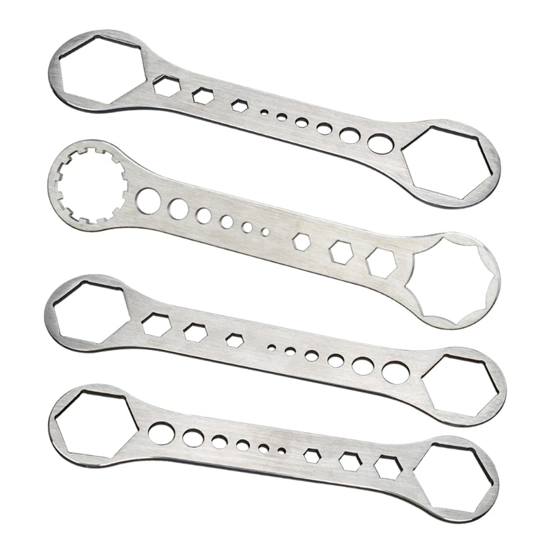 

Bicycles Fork Wrench Suspensions Caps Spanners Front Fork Repair Tool for Road Bicycles Fork Removal Easy to Use D5QD