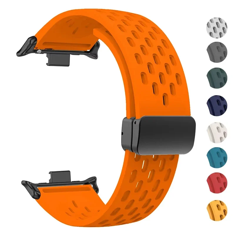 Silicone Magnetic Buckle Sports Band - Breathable Strap Bracelet Accessories