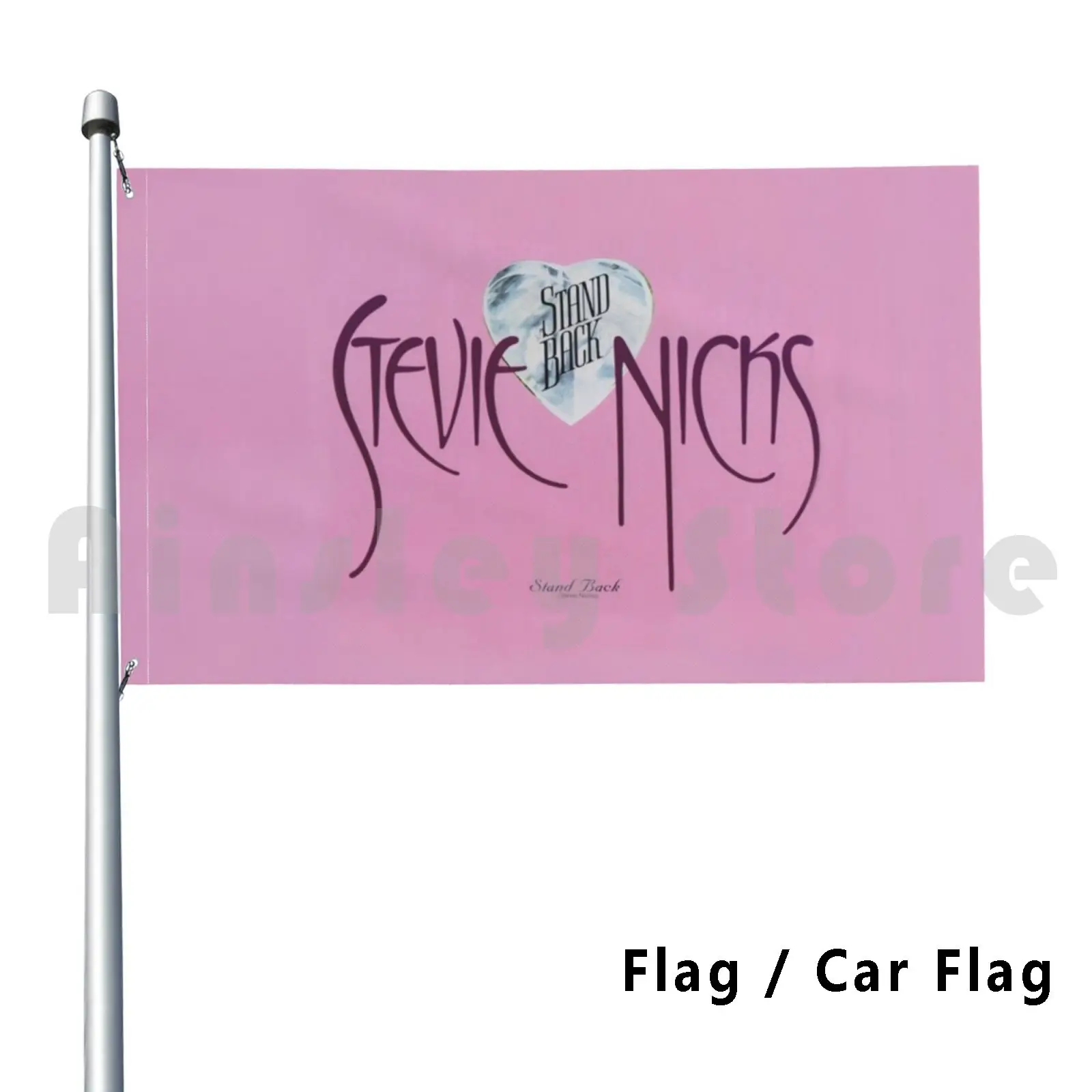 Vassoi Nicks Stand Back Outdoor Decor Flag Car Flag Puseks The Wild Heart Stand Back Album 80S 1980S Gypsy