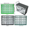 25 Multi-grid Drawer Parts Box Wall-mounted Screw Classification Component Box Tool Case electronic components Storage ToolBox