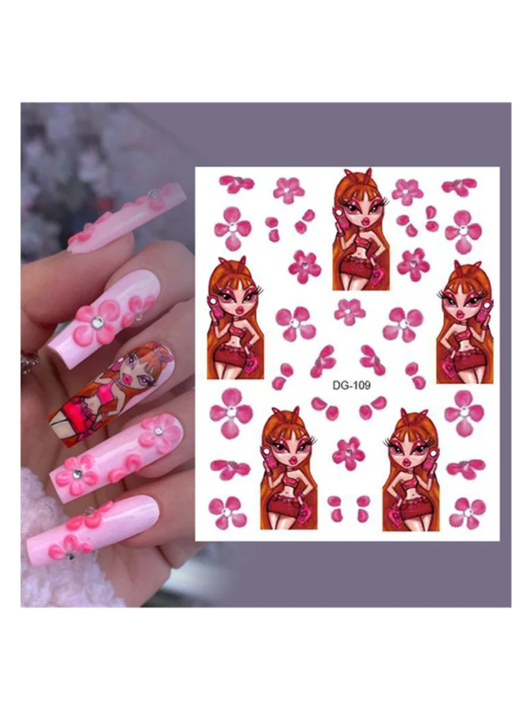 Jewelry & Beauty Bratz Dolls Nail Decals Easy to use and apply! Nail