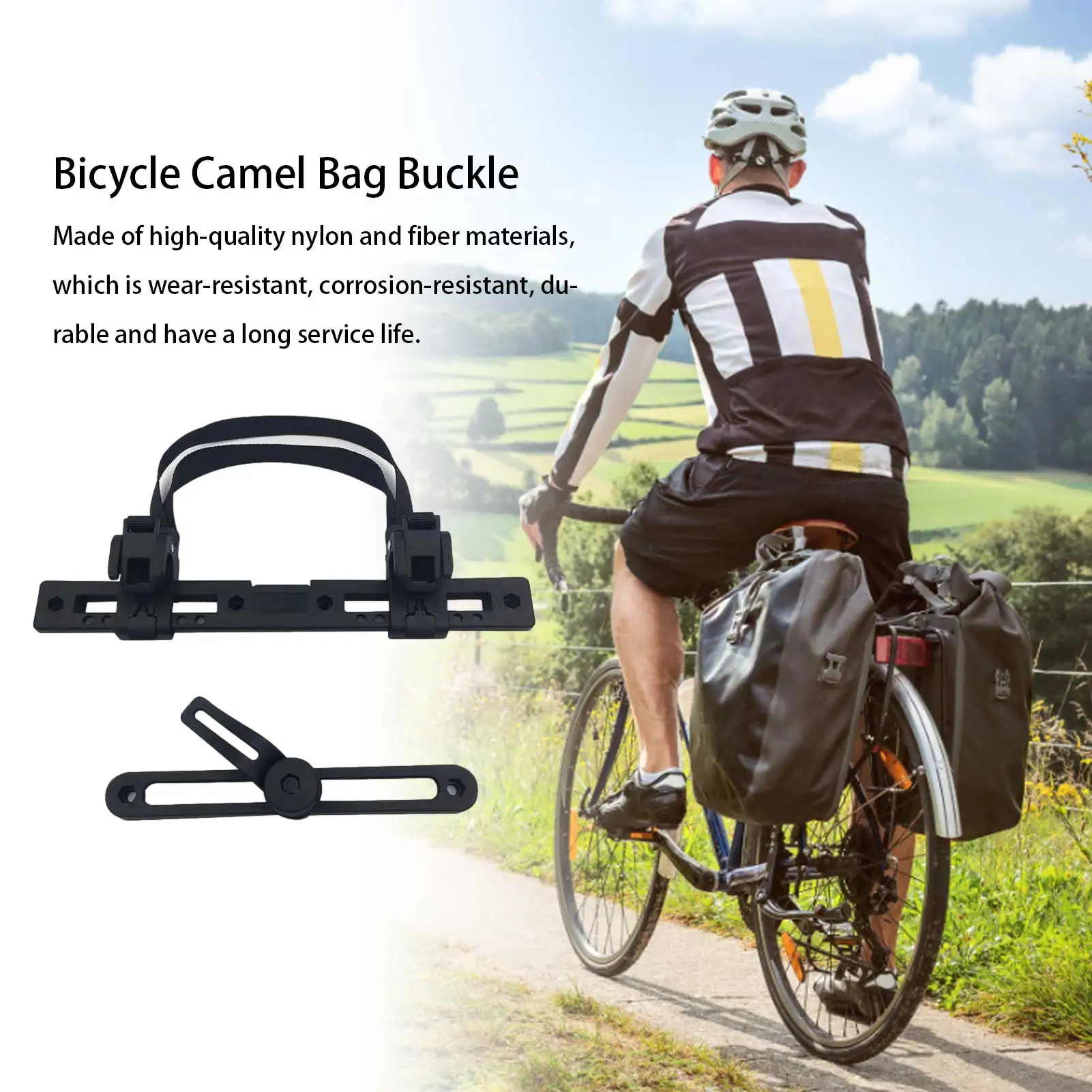 Crochet Velo Boucle Latérale De Sac De Vélo – Crochet De Sacoche Portable Sacoches Velos Porte Bagages